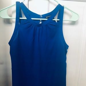 Express Royal Blue Small Tank Top